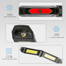 Load image into Gallery viewer, Multi-Function Foldable Ultra-Bright Work Light Type-C Charging Strong Magnetic Maintenance Flashlight With Hook
