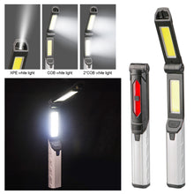Load image into Gallery viewer, Multi-Function Foldable Ultra-Bright Work Light Type-C Charging Strong Magnetic Maintenance Flashlight With Hook
