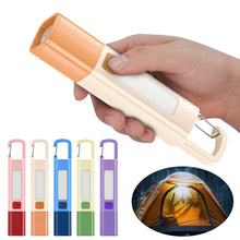 Load image into Gallery viewer, Portable Mini High-Lighted Flashlight Three-Speed Adjustable Telescopic Zoom Camping Work Light USB Charging
