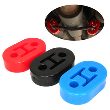 Load image into Gallery viewer, 1PC General Motors Two-Hole Exhaust Pipe Lifting Lug Modification Plus Long Muffler Lifting Lug Shock Absorber Buffer Hanging Glue
