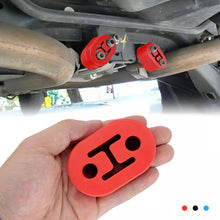 Load image into Gallery viewer, 1PC General Motors Two-Hole Exhaust Pipe Lifting Lug Modification Plus Long Muffler Lifting Lug Shock Absorber Buffer Hanging Glue
