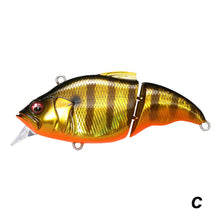Load image into Gallery viewer, 1PC 71MM/9.7G Two Section Lure Bait Floating Minnow Bass And Trout Crankbait Fishing Accessories
