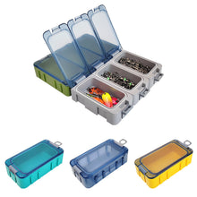 Load image into Gallery viewer, 1PC Magnetic Lure Accessories Box With Fluorescence Sealing Rubber Ring Waterproof Moisture-Proof Fishing Gadget Storage Box
