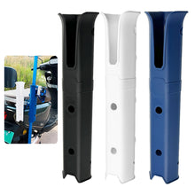 Load image into Gallery viewer, 1PC Portable Fishing Box Single-Hole Rod Plastic Holder Marine Kayak Holder Fishing Gear Accessories
