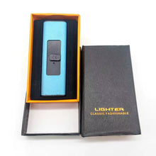 Load image into Gallery viewer, Windproof Single Pulse Arc Lighter Flameless Plasma USB Rechargeable Lighter for Men's Gift Candles Outdoor BBQ
