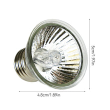 Load image into Gallery viewer, 25W 50W 75W UVA+UVB Pet Reptile Heating Lamp Heat Light Bulb Turtle Lizard Heater Bulb Full Spectrum Sunlamp for Amphibian
