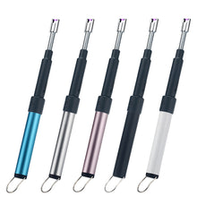 Load image into Gallery viewer, 28inch USB Windproof Electric Arc Lighters Rechargeable with Long Adjustable Handle Cigarette Lighters Plasma Pulsed Powerful for Kitchen Outdoor BBQ Candle
