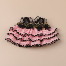 Load image into Gallery viewer, Miniature Pearl Bow Lace Trimmed Skirt for 11cm Dolls Cute DIY Doll Clothes Lovely Outfit Gifts for Girls Friends
