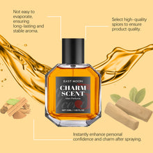 Load image into Gallery viewer, 50ML Men Sandalwood Perfume Spray Flirting Pheromone Woody Fragrance Long Lasting Scent Romance Date Fragrance Perfumes
