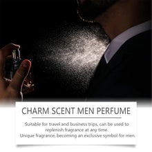 Load image into Gallery viewer, 50ML Men Sandalwood Perfume Spray Flirting Pheromone Woody Fragrance Long Lasting Scent Romance Date Fragrance Perfumes
