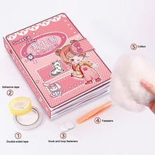 Load image into Gallery viewer, Diy Quiet Book Girl Dress Up Toys Children's Educational Handmade Paper Book Doll Toy
