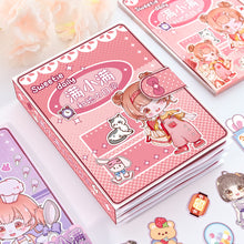Load image into Gallery viewer, Diy Quiet Book Girl Dress Up Toys Children's Educational Handmade Paper Book Doll Toy
