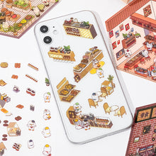 Load image into Gallery viewer, Multi Scenario 3D Miniature Landscaping PET Stickers DIY Decompression Stickers for Children Adult Parenting Interactive Sticker
