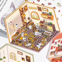 Load image into Gallery viewer, Multi Scenario 3D Miniature Landscaping PET Stickers DIY Decompression Stickers for Children Adult Parenting Interactive Sticker
