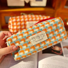 Load image into Gallery viewer, Fashion Rainbow Pen Case Kawaii Stationery Storage Bag Large Capacity Pencil Case School Supplies Simple Pencil Pouch Gifts
