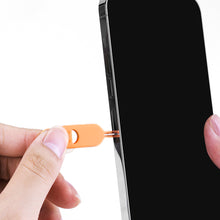 Load image into Gallery viewer, 2 IN 1 SIM Card Removal Needle Pin with Protector Holder Anti-Lost Phone SIM Cards Storage Case Tray Ejector Needle Opener

