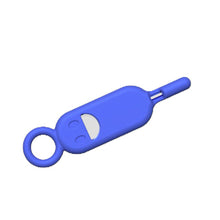 Load image into Gallery viewer, 2 IN 1 SIM Card Removal Needle Pin with Protector Holder Anti-Lost Phone SIM Cards Storage Case Tray Ejector Needle Opener
