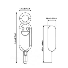Load image into Gallery viewer, 2 IN 1 SIM Card Removal Needle Pin with Protector Holder Anti-Lost Phone SIM Cards Storage Case Tray Ejector Needle Opener

