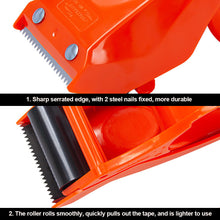 Load image into Gallery viewer, Packer Tape Dispenser Reusable Tape Dispenser Thick Sealing Tape Holder Labor Saving Manual Packing Machine

