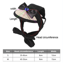 Load image into Gallery viewer, Spring Pet Sun Hat for Cats and Dogs Breathable Fisherman Cap with Ear Holes Sun Protection and Shade for Outdoor Activities
