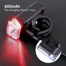 Load image into Gallery viewer, 1PC High-Brightness Bicycle Headlight Three-Mode Night Cycling Lighting Equipment Binding Tape Fixed Cycling Supplies
