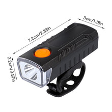 Load image into Gallery viewer, 1PC High-Brightness Bicycle Headlight Three-Mode Night Cycling Lighting Equipment Binding Tape Fixed Cycling Supplies
