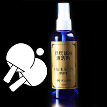 Load image into Gallery viewer, 1 Bottle 100ML Blue Bottle Table Tennis Racket Cleaner Pressing Spray Design Rubber Cleaning Maintenance Tackifier
