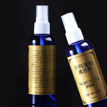 Load image into Gallery viewer, 1 Bottle 100ML Blue Bottle Table Tennis Racket Cleaner Pressing Spray Design Rubber Cleaning Maintenance Tackifier
