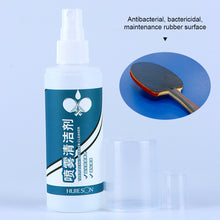 Load image into Gallery viewer, 1Bottle 100ML Table Tennis Racket Rubber Cleaner Green Bottle Spray Tackifier Table Tennis Racket Washing Equipment
