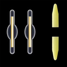Load image into Gallery viewer, 1Pack /2PCS Self-Illuminating Seven Star Floating Night Fishing High Buoyancy Glow Rod Fishing Accessories
