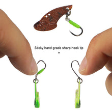 Load image into Gallery viewer, 1PC 25MM/2.5G Full Swimming Layer Universal Micro Bay Knife Vib Bait White Perch Pouting Special Long Cast Lure Fake Bait
