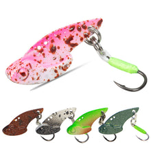 Load image into Gallery viewer, 1PC 25MM/2.5G Full Swimming Layer Universal Micro Bay Knife Vib Bait White Perch Pouting Special Long Cast Lure Fake Bait
