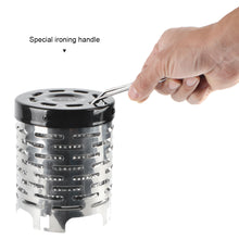 Load image into Gallery viewer, 1PC Outdoor Camping Stainless Steel Heating Cover Portable Stove Heater With Anti-Scalding Handle
