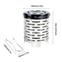 Load image into Gallery viewer, 1PC Outdoor Camping Stainless Steel Heating Cover Portable Stove Heater With Anti-Scalding Handle
