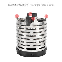 Load image into Gallery viewer, 1PC Outdoor Camping Stainless Steel Heating Cover Portable Stove Heater With Anti-Scalding Handle

