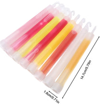 Load image into Gallery viewer, 1PC 6IN Fluorescence Stick With Hook Outdoor Camping Concert Atmosphere Glow Stick
