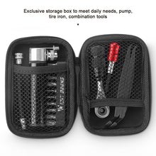 Load image into Gallery viewer, Multi-Functional Aluminum Alloy Bicycle Repair Tool Set Ratchet Wrench Screwdriver Tire Rod Pump Bike Repair Tool
