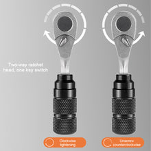 Load image into Gallery viewer, Multi-Functional Aluminum Alloy Bicycle Repair Tool Set Ratchet Wrench Screwdriver Tire Rod Pump Bike Repair Tool
