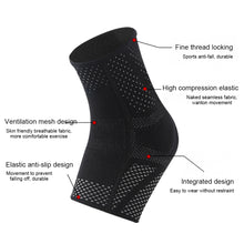 Load image into Gallery viewer, 1PC Professional Sports Silicone Ankle Support Fixed Joint Anti-Sprain Foot Protective Cover For Ball Sports Fitness
