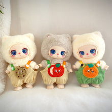 Load image into Gallery viewer, Miniature Fruit Pantsuit with Straps for 17cm Labubu Dolls Cute DIY Doll Clothes Fashion Accessories Lovely Outfit Gifts for Girls Friends
