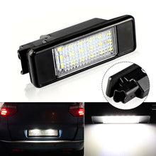 Load image into Gallery viewer, LED Car Number License Plate Light Lamp No Error Canbus DC 12V for Peugeot 106 1007 207 307 308 406 407 508 Citroen C2 C3 C4 C5 C6 C8
