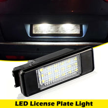 Load image into Gallery viewer, LED Car Number License Plate Light Lamp No Error Canbus DC 12V for Peugeot 106 1007 207 307 308 406 407 508 Citroen C2 C3 C4 C5 C6 C8
