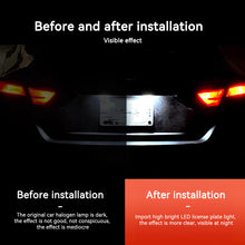 Load image into Gallery viewer, 1PC Car LED License Plate Lights Number Plate Lamp Replacement Canbus Error Free Car 12V Light For Opel Corsa Astra Insignia Vectra Zafira Tigra Meriva Adam

