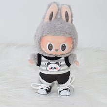 Load image into Gallery viewer, 17cm Cotton Canvas Shoes for Labubu Dolls Sports Boots Casual Doll Shoes, 3.8cm Doll Accessories DIY Doll Toys
