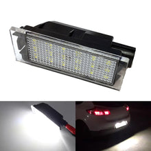 Load image into Gallery viewer, 1PC Car LED License Plate Lights Number Plate Lamp Replacement Canbus Error Free Car 12V Light For Renault Clio 3 4 Espace 5 Kangoo 2 Master 2 3 Megane 2 3 cc Twingo 2 3 Twizy Vel Satis
