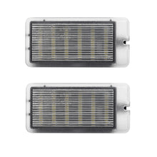 Load image into Gallery viewer, 1PC Car LED License Plate Lights Number Plate Lamp Replacement Canbus Error Free Car 12V Light For Nissan Renault Dacia Smart Fortwo Lada
