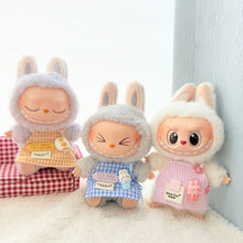Load image into Gallery viewer, Clothes for 17cm Labubu Fashion Clothes Cartoon Aprons Comfortable Miniature Clothes Doll Mini Fashion Accessories

