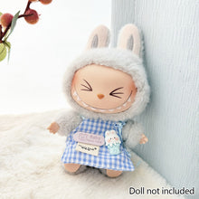 Load image into Gallery viewer, Clothes for 17cm Labubu Fashion Clothes Cartoon Aprons Comfortable Miniature Clothes Doll Mini Fashion Accessories
