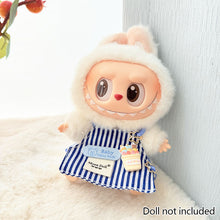 Load image into Gallery viewer, Clothes for 17cm Labubu Fashion Clothes Cartoon Aprons Comfortable Miniature Clothes Doll Mini Fashion Accessories
