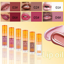 Load image into Gallery viewer, Lip Gloss Mirror Gloss Liquid Lipstick Lip Protection Oil Makeup Watery Crystal Clear Jelly Lip Oil Moisturizing Lip Balm
